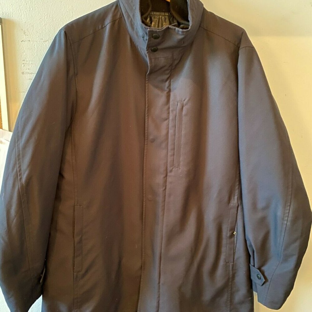 Uniqlo 3-in-1 System Jacket Winter Parka Men Navy